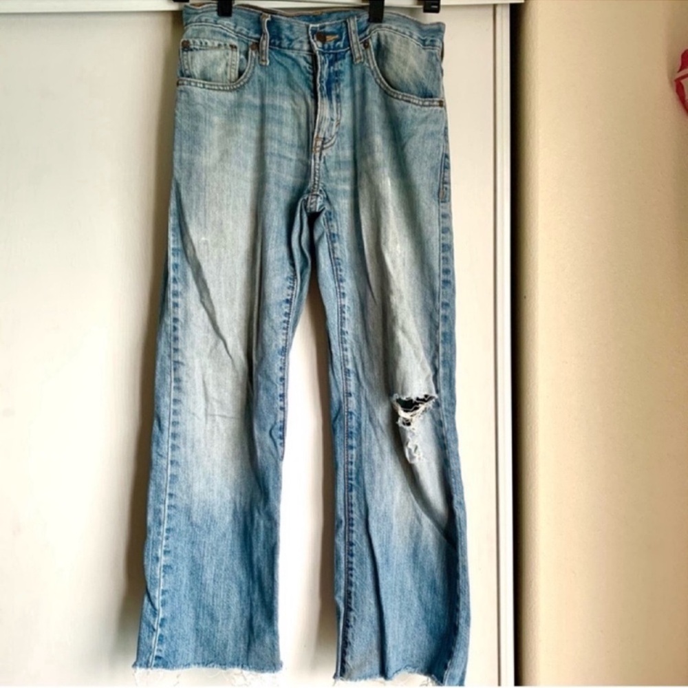 Washed distressed jeans 👖